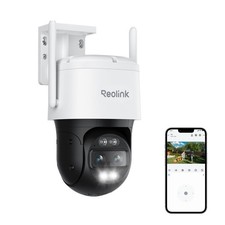 Reolink Trackmix WiFi 4K 8MP Caméra de Sécurité Extérieure PTZ Zoom Hybride 6X