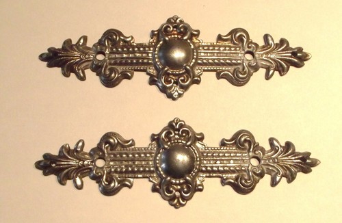 Ancienne paire plaques - de, de
