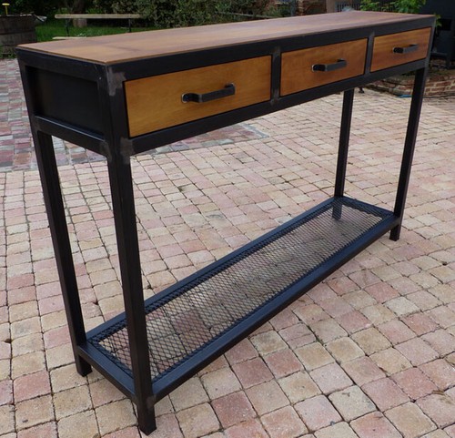 Console industrielle tiroirs - industrielle, 3