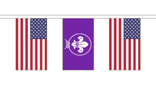 Bruant en polyester drapeau de