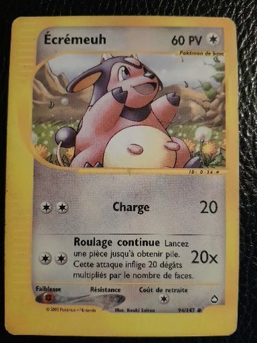 Carte pokémon ecrémeuh - carte,