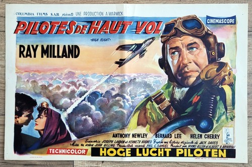 Belgian poster high flight - high,