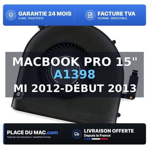 Ventilateur gauche pour