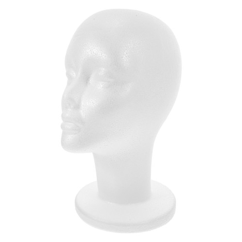 Tête mannequin mousse - tête, en