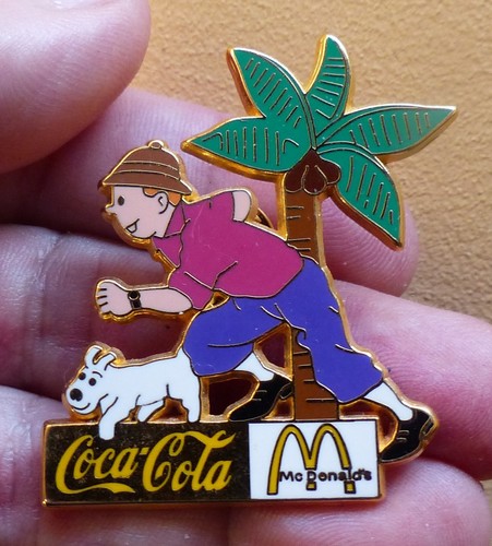 Pins pin tintin milou - pin's,