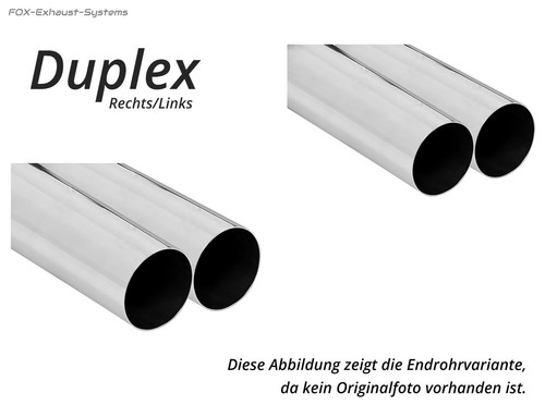 Duplex sport échappement - duplex,
