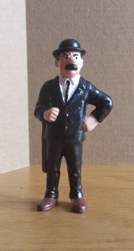 Figurine dupond canne au - figurine,