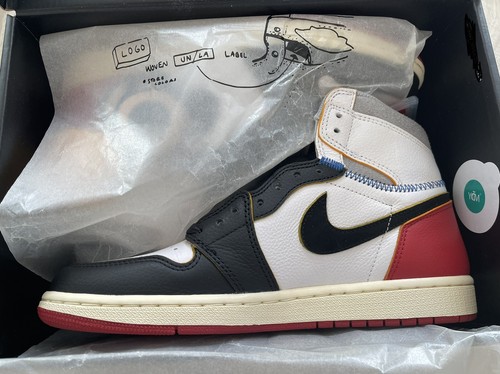 Jordan union black toe 9 - jordan, la