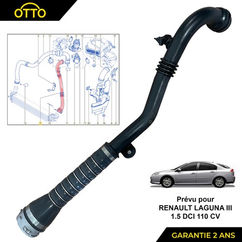 Durite turbo conduite air - de,