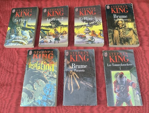 Lot livres stephen king - 7,