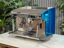 MACHINE À CAFÉ EXPRESSO RANCILIO CLASSE 8 1 GROUPE CUSTOM BLUE CHROME...