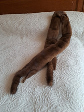 Col fourrure Écharpe En Vison Véritable 