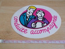 Autocollant CONDUITE ACCOMPAGNÉE