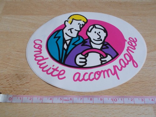 Autocollant conduite - autocollant,