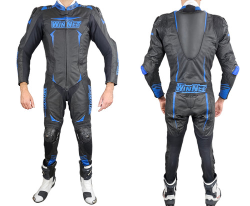 Combinaison course cuir - en,