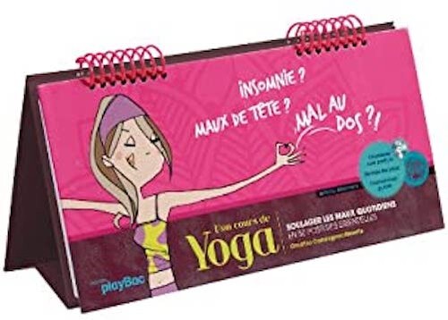 Mon cours yoga soulager - mon, de