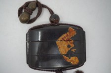 Inro pilules boîtes 3 pièces