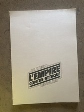 STAR WARS -  The Empire Strikes Back Original  Synopsis Programme - FRANCE