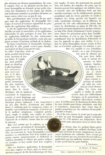 Sudation par tricots - la,