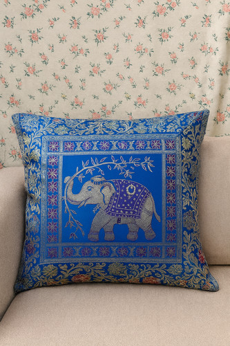 Housse coussin brocart - housse, de