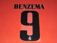 Flocage officiel Benzema N°9