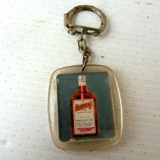 PORTE CLES DES ANNEES 60 KEYCHAIN - COINTREAU PATISSERIE PHOTO RECTO-VERSO