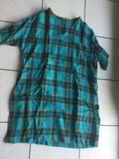 Robe Antoine et Lili lin bleu et ocre taille 44 ( bon pour 46 )