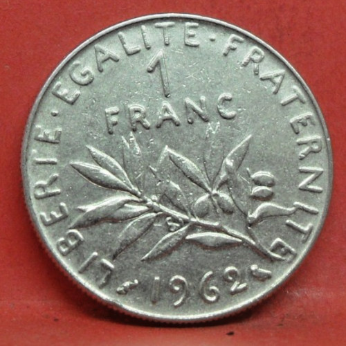 Pièce franc semeuse 1962 - 1,