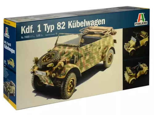 Italeri kübelwagen kdf type - kübelwagen, kdf.1