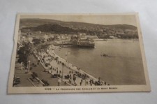 lot 3 cpa nice promenade anglais mont boron palais mediterannée voitures piétons