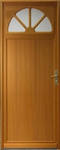 Porte service bois vitree - porte,