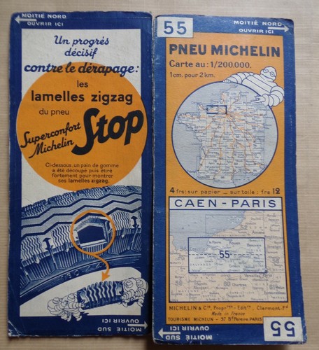 Carte michelin caen - caen,