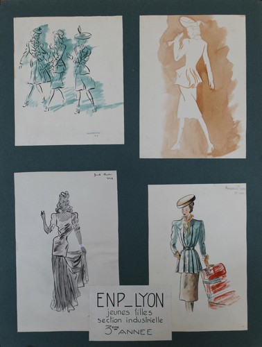 Dessins mode maquette - de,