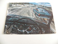Brochure anglaise new SUNBEAM RAPIER H 120 en anglais 