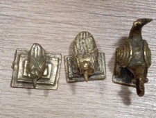 POIDS BRONZE AKAN A PESER LA POUDRE D'OR