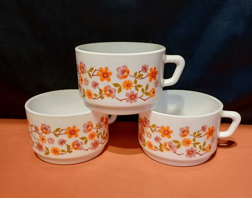 Lot grandes tasses arcopal - 3,