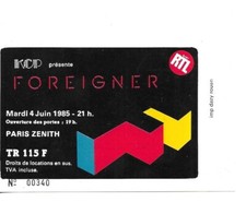 RARE / TICKET BILLET DE