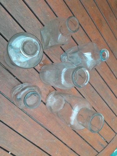 Lot anciens flacons - 6,