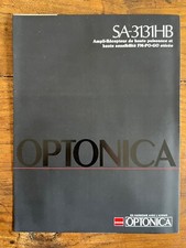 Catalogue OPTONICA SHARP SA 3131HB - Ampli Stéréo Radio Music Vintage 1977