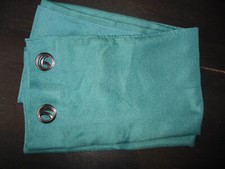 Double-rideau bleu canard bon état