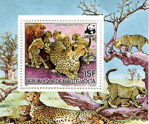 Stamps burkina faso - faso, 1984