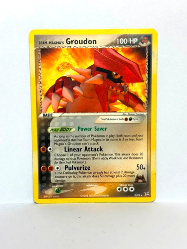 Team magma groudon ex - (ex,