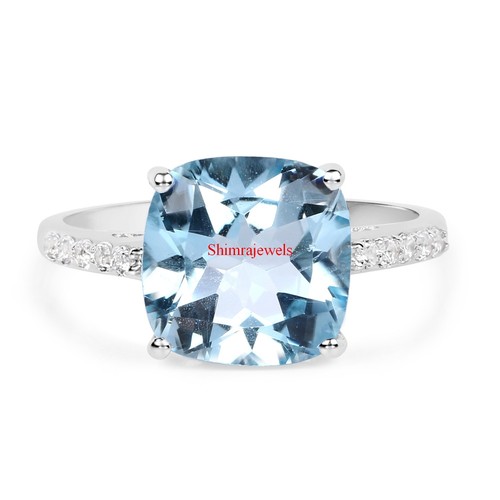 Naturel bleu gemme topaze avec - bleu,