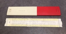 Règles à calcul vintage allemandes Aristo Scholar 0903 avec boîte