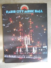 Vintage Radio City Music Hall Program Book New York City Rockefeller Center old