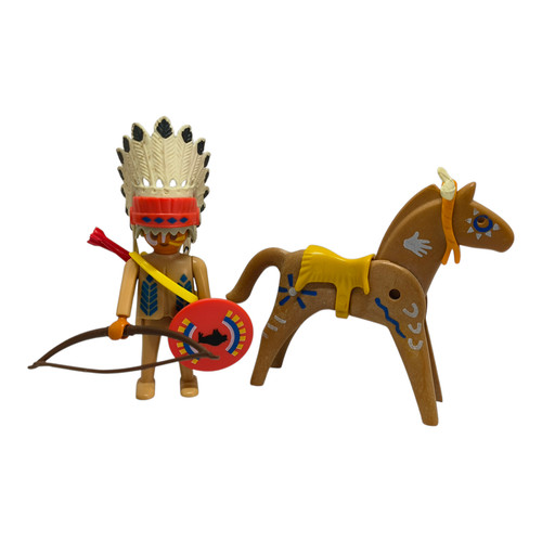 Sympa cheval chef indien - ,