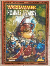 WARHAMMER HOMMES LÉZARDS LIVRE D'ARMÉE GAMES WORKSHOP 2003