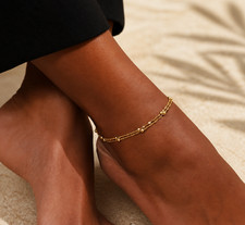 Bracelet cheville double - bracelet,