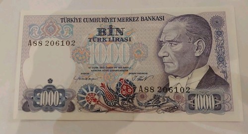 Billet turquie 000 - billet, lirasi
