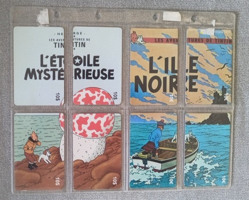 Tintin séries cartes - séries,